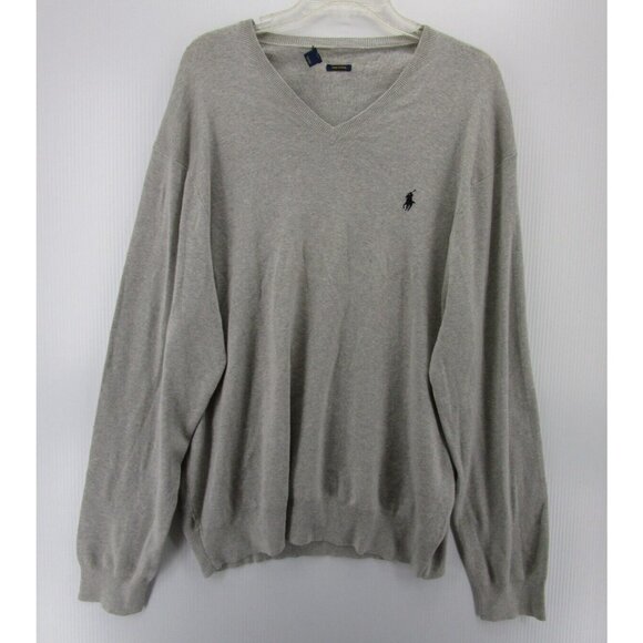 Ralph Lauren Polo Sweater XXL Pullover Pony Breathable Pima Cotton - Picture 1 of 11